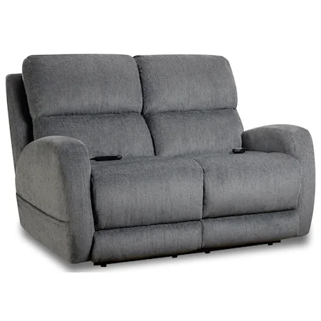 Casual Power Reclining Loveseat